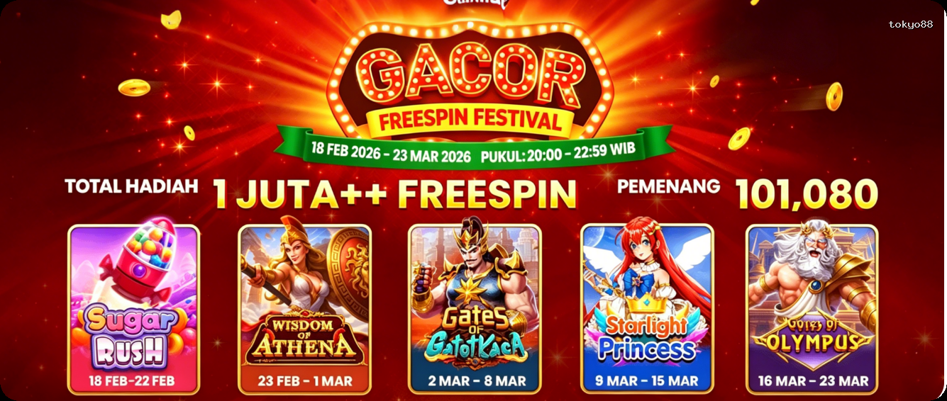 Login tokyo88 Sekarang Bonus Melimpah